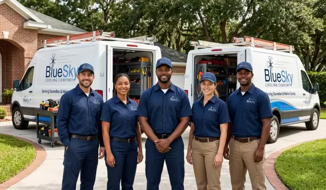 Help! I Cannot Find A Reputable HVAC Company Near Me! – Bluesky Cooling Comfort featured image